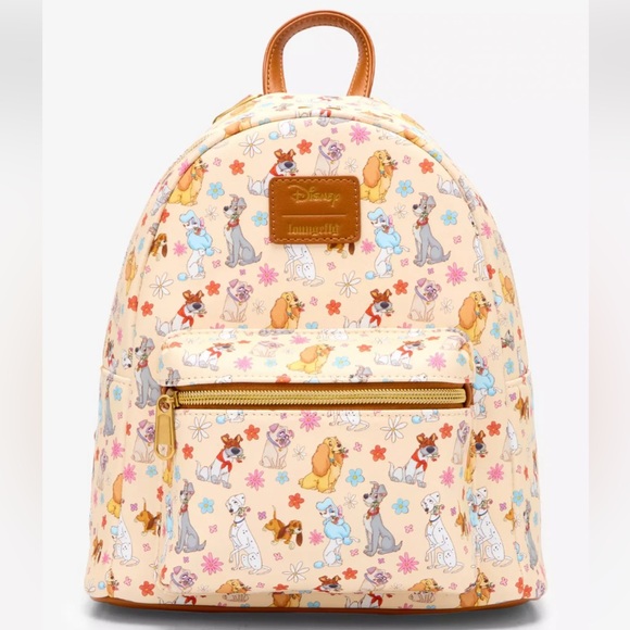 Loungefly | Bags | Loungefly Disney Dogs Floral Mini Backpack | Poshmark